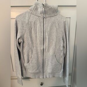 Lululemon Gray Zip-Up Hoodie
